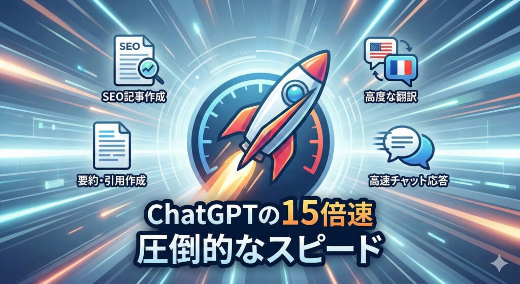 Easy-Peasy.AI ChatGPTよりチャットが15倍の速さ
